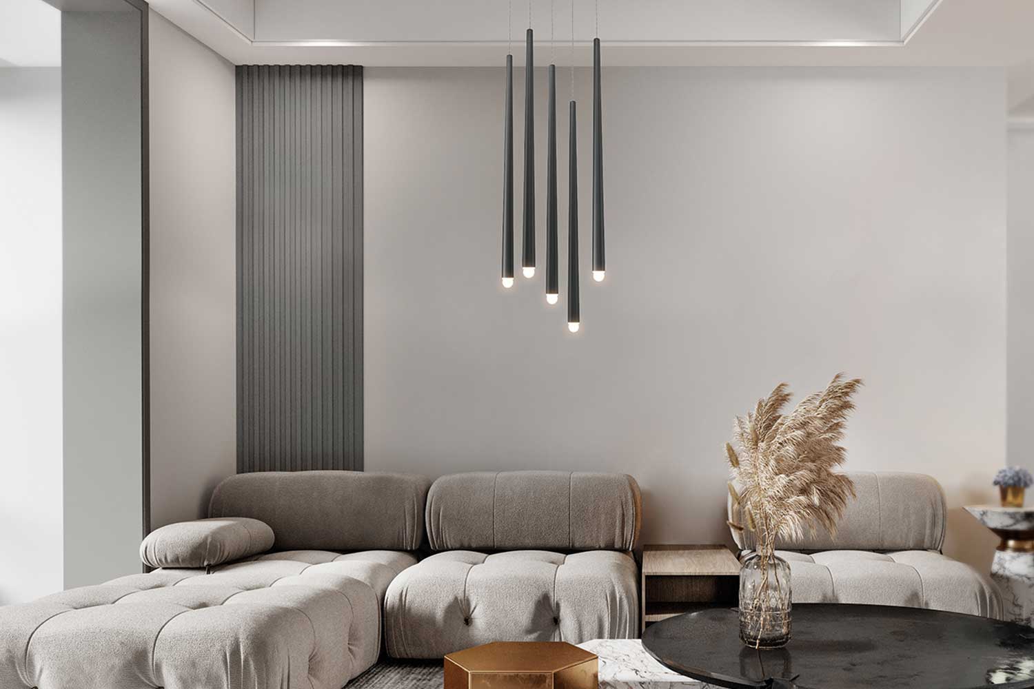 Подвесы - изображение №4 "Подвесной светильник Cascade MOD132PL-L28BK"  на www.Angstrem-mebel.ru