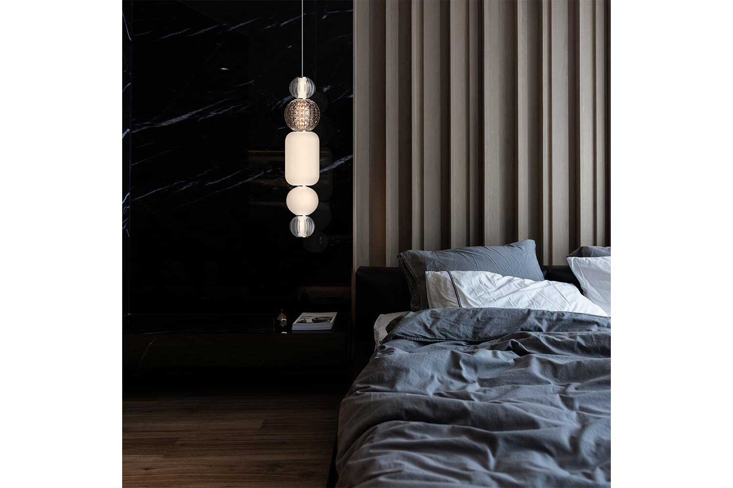 Подвесы - изображение №3 "Подвесной светодиодный светильник Collar P069PL-L35CH3K"  на www.Angstrem-mebel.ru