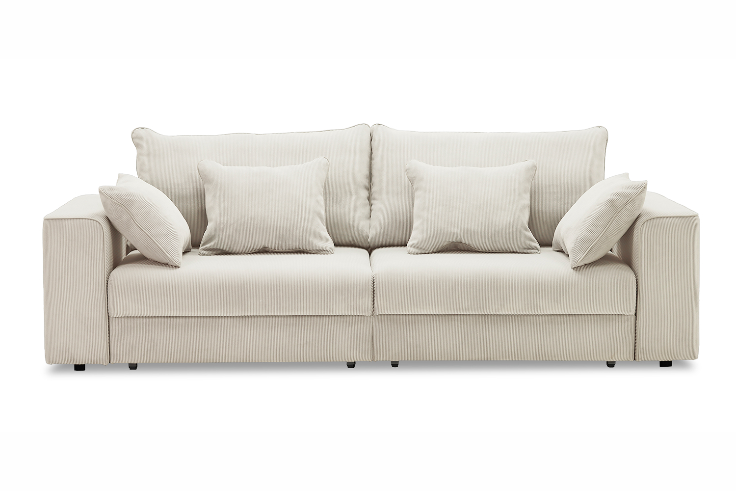 Прямые диваны - изображение №3 "Диван Шери еврокнижка / белый"  на www.Angstrem-mebel.ru