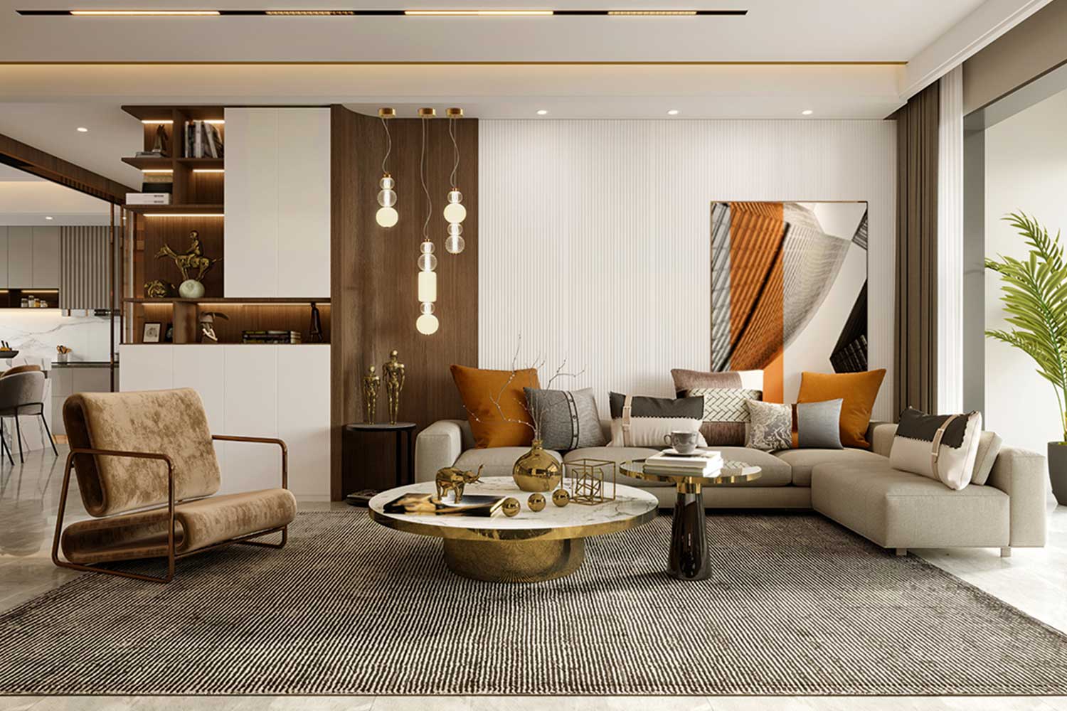 Подвесы - изображение №6 "Подвесной светодиодный светильник Collar P069PL-L16G3K"  на www.Angstrem-mebel.ru