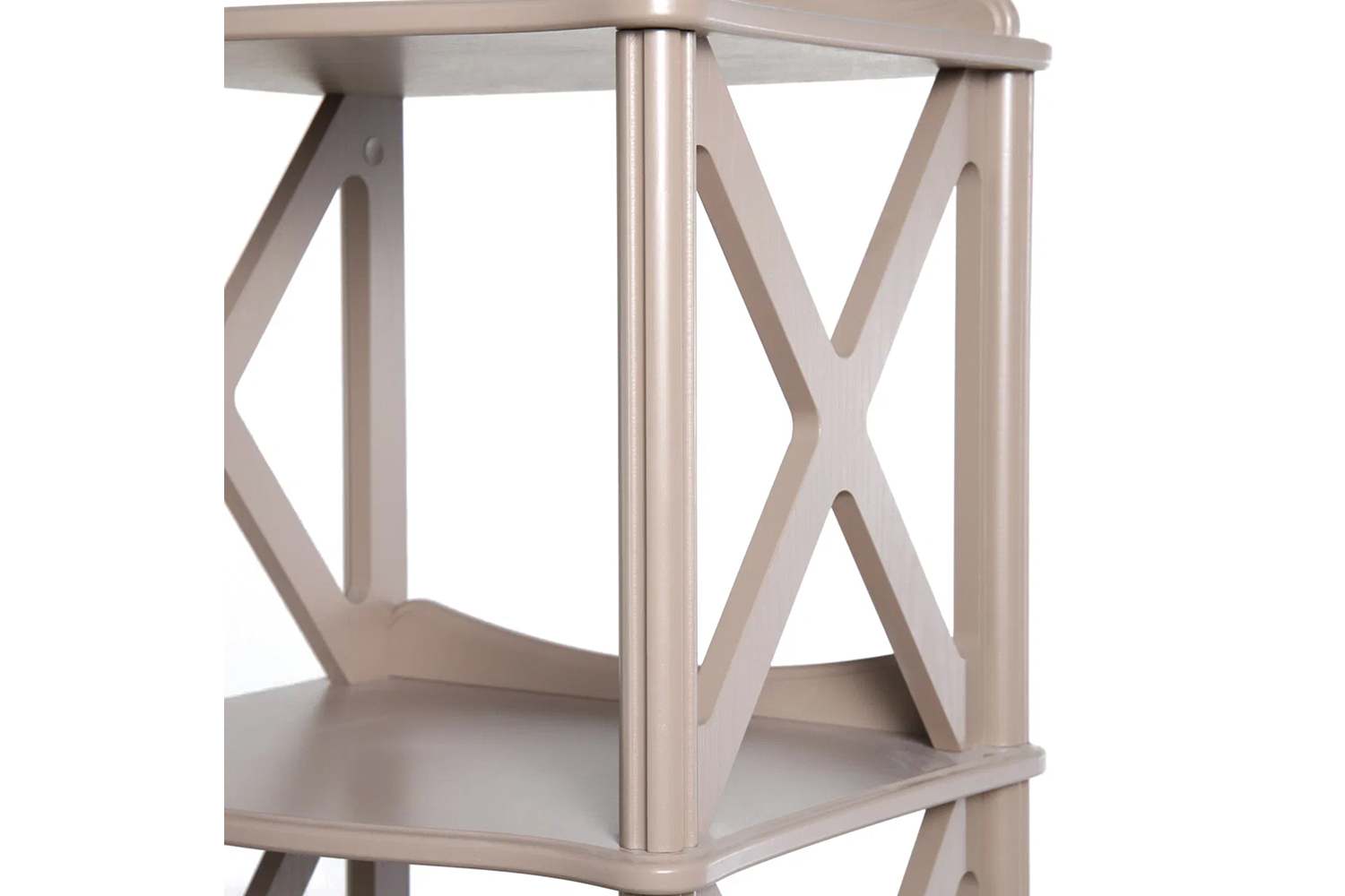 Стеллажи - изображение №5 "Этажерка-стеллаж Джульетта-4 (мокко)"  на www.Angstrem-mebel.ru