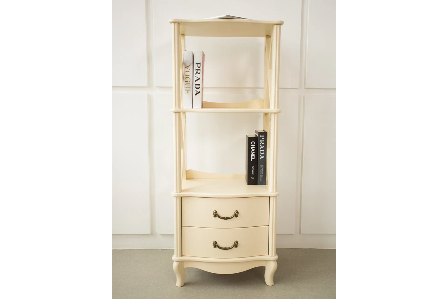 Стеллажи - изображение №3 "Этажерка Джульетта-2 (Дуб шампань)"  на www.Angstrem-mebel.ru